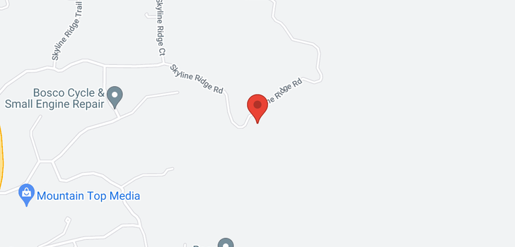 map of Skyline Ridge Coarsegold, CA 93614